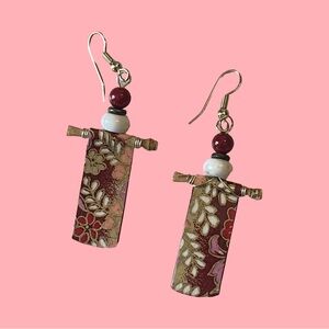 Original Vintage Asian Inspired Earrings